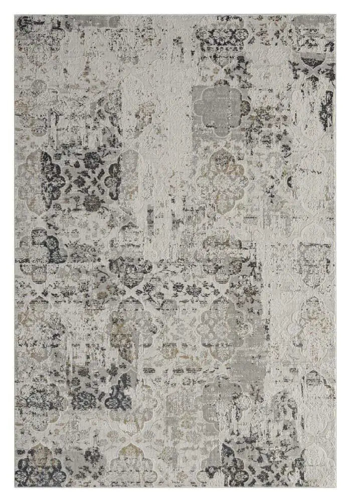 PORTLAND 14 PASTEL GREY BEIGE RUG Saray Rugs