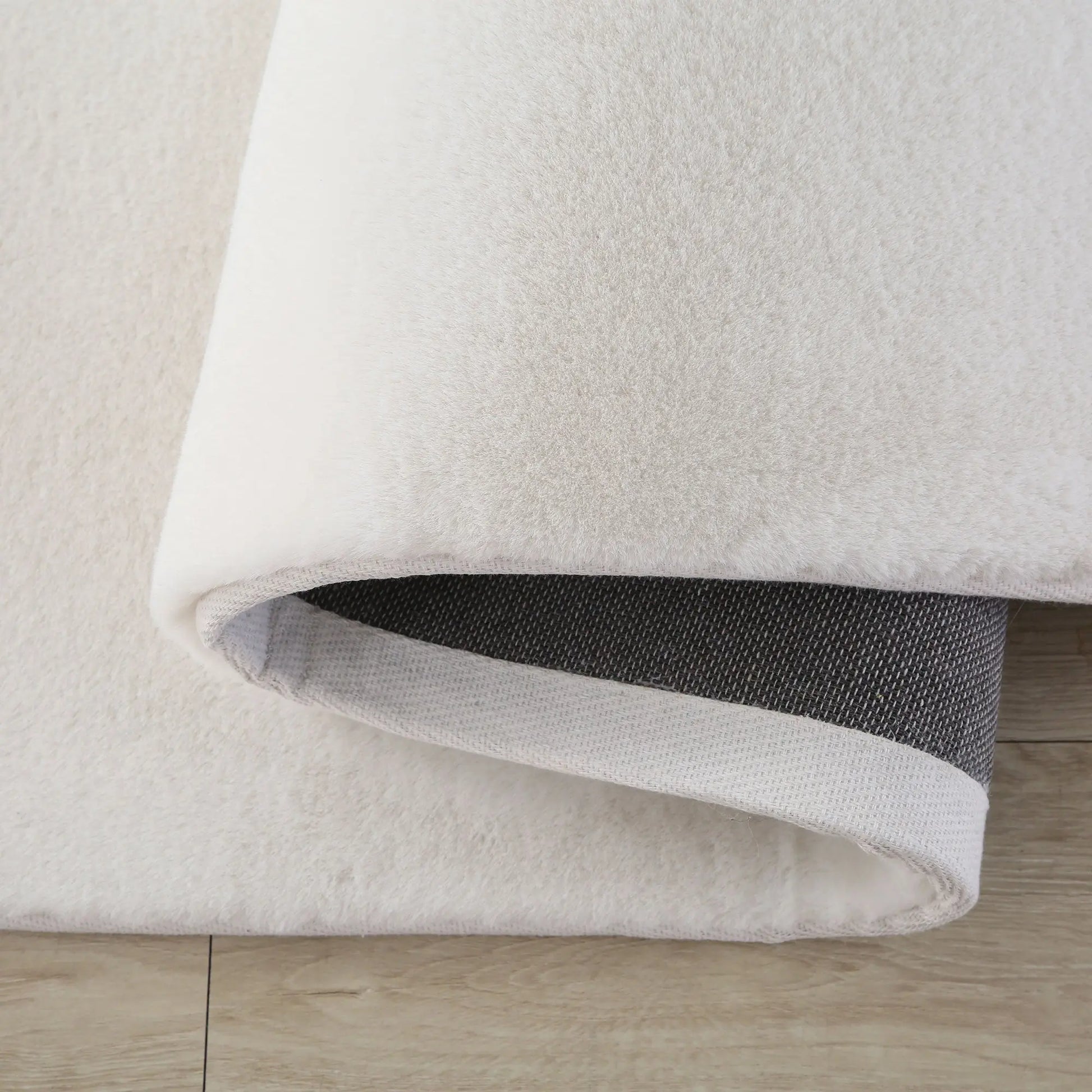 Panda Plush Super Soft White Rug The Rug Co