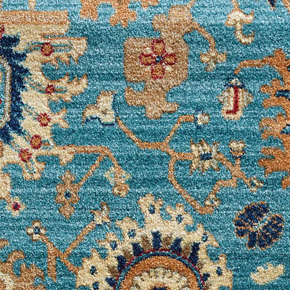 Persian Collection 1260 Blue Saray Rugs