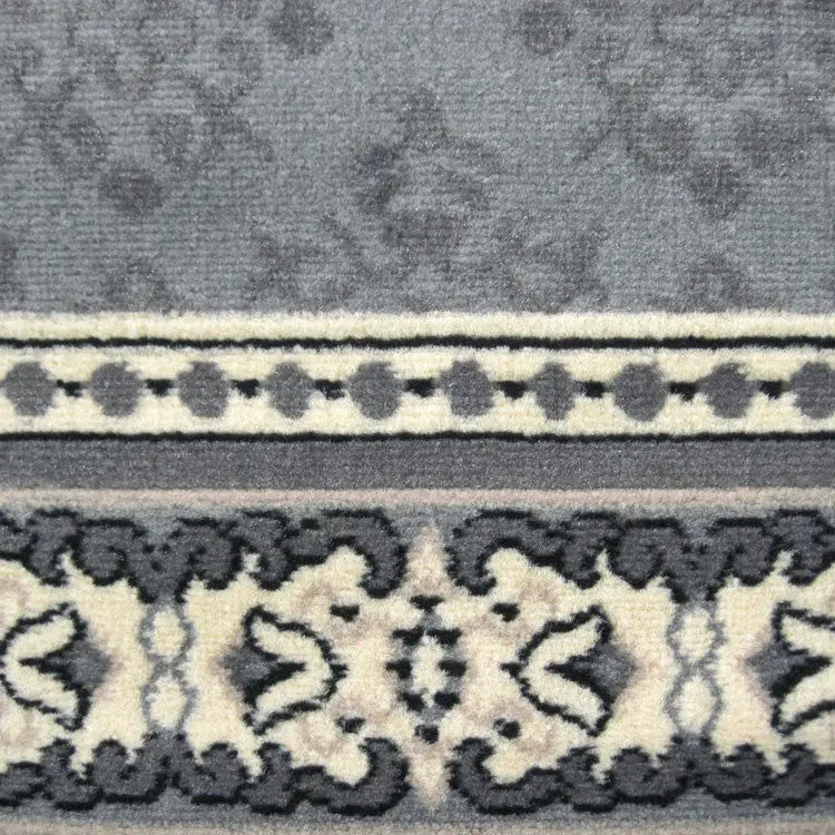 Ruby 6334 Grey Hallway Runner Saray Rugs