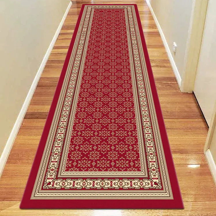 Ruby 6334 Red Hallway Runner Saray Rugs