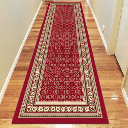 Ruby 6334 Red Hallway Runner Saray Rugs