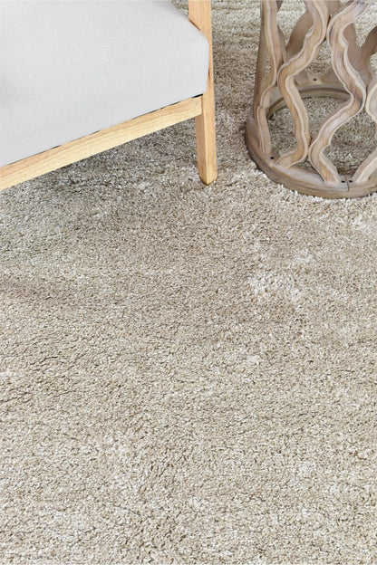 Willow 71441 050 Beige Shaggy Rug Austex