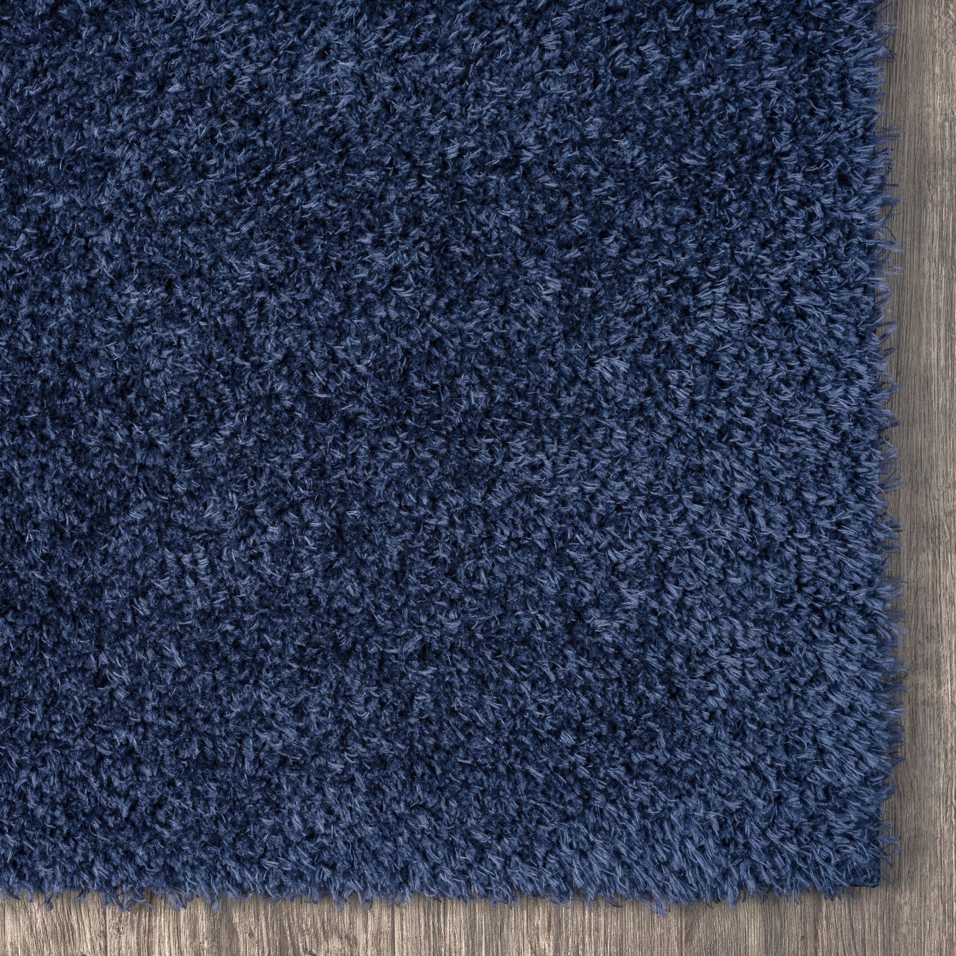 Fleecy 396 Navy Runner Saray Rugs