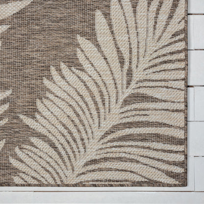 Patio 456 Taupe Runner Saray Rugs