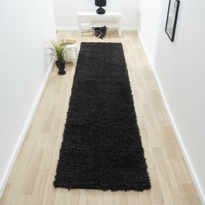 Fleecy 397 Ebony Runner Saray Rugs