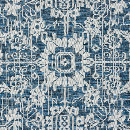 Patio 455 Denim Runner Saray Rugs