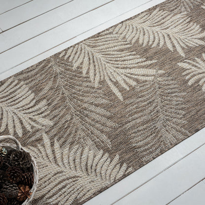 Patio 456 Taupe Runner Saray Rugs