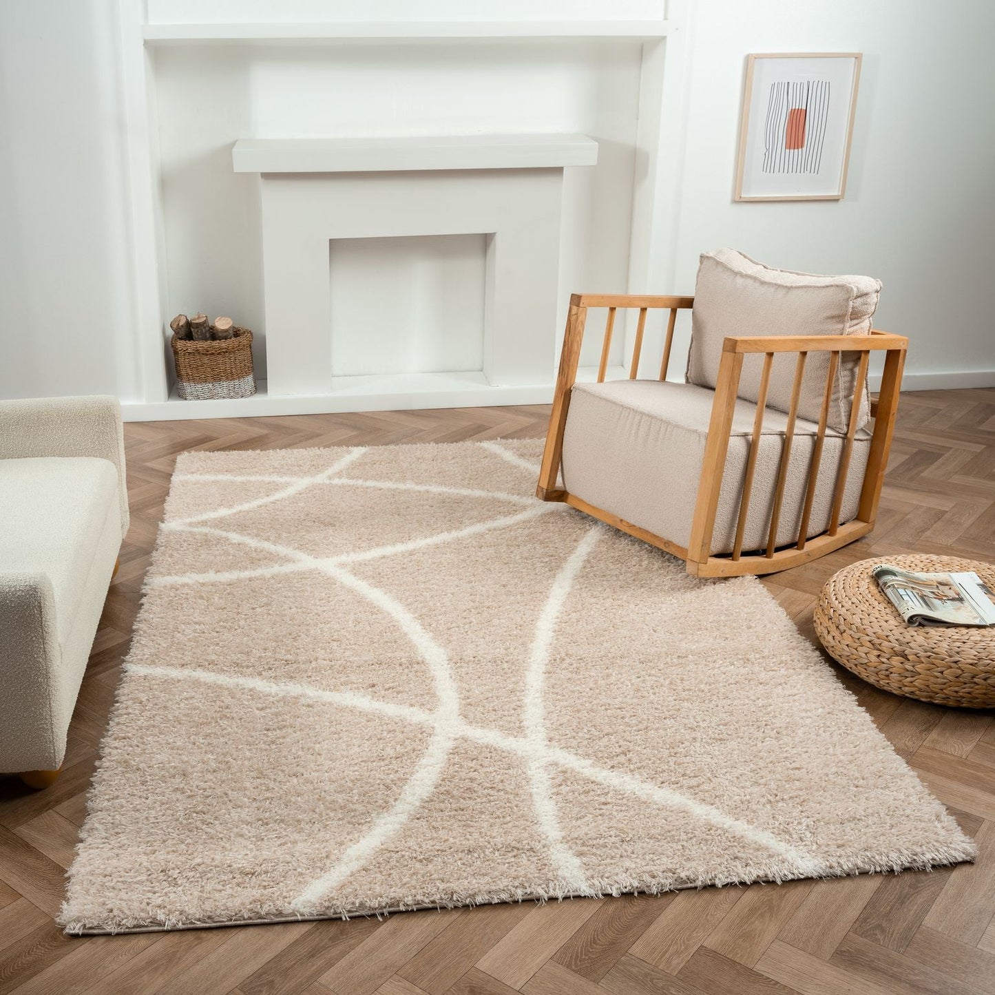 Plushy 382 Fawn Saray Rugs