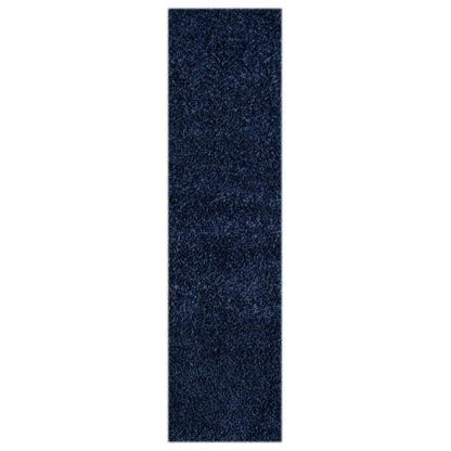 Fleecy 396 Navy Runner Saray Rugs