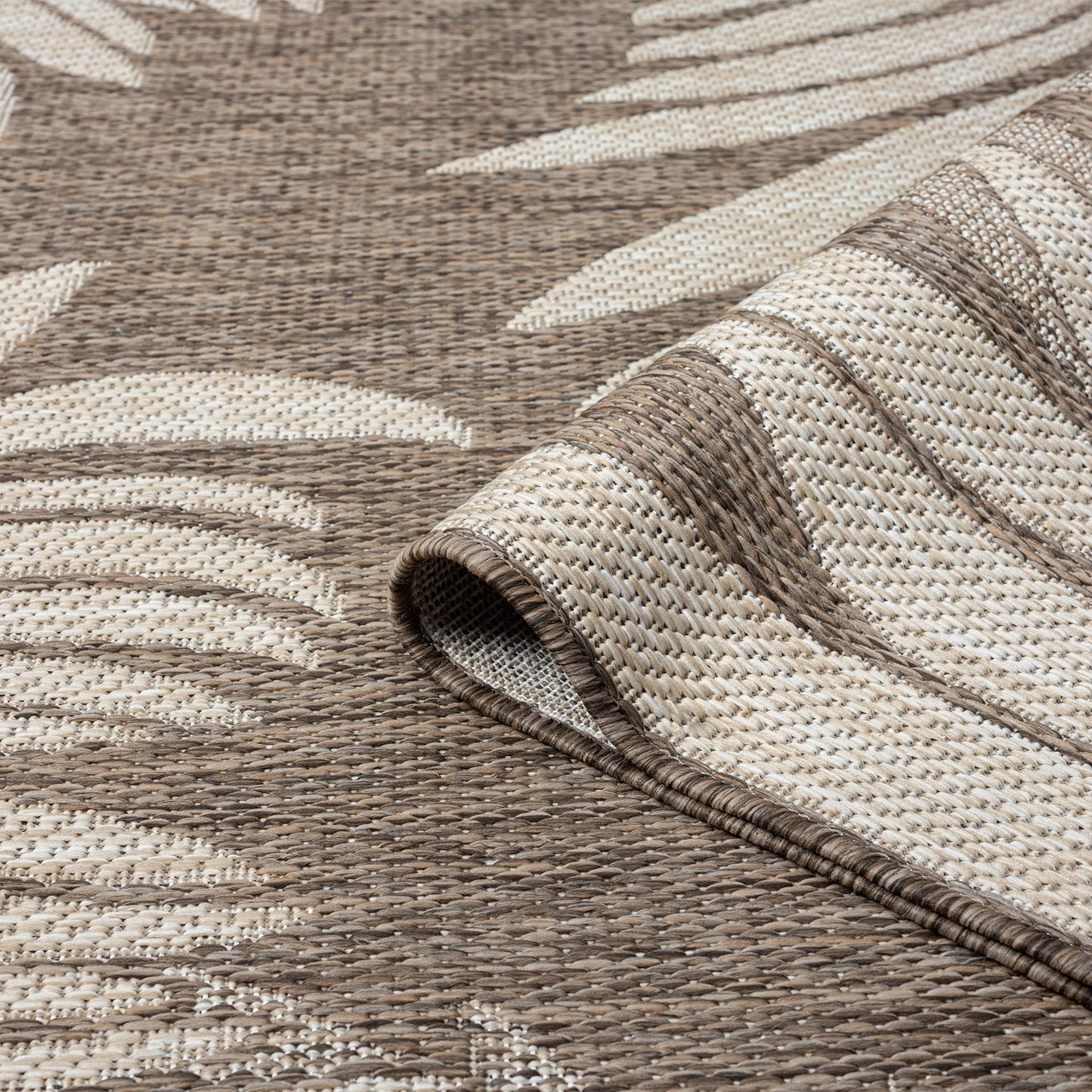 Patio 456 Taupe Runner Saray Rugs