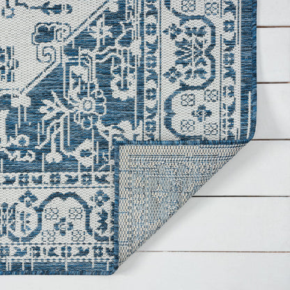 Patio 455 Denim Runner Saray Rugs